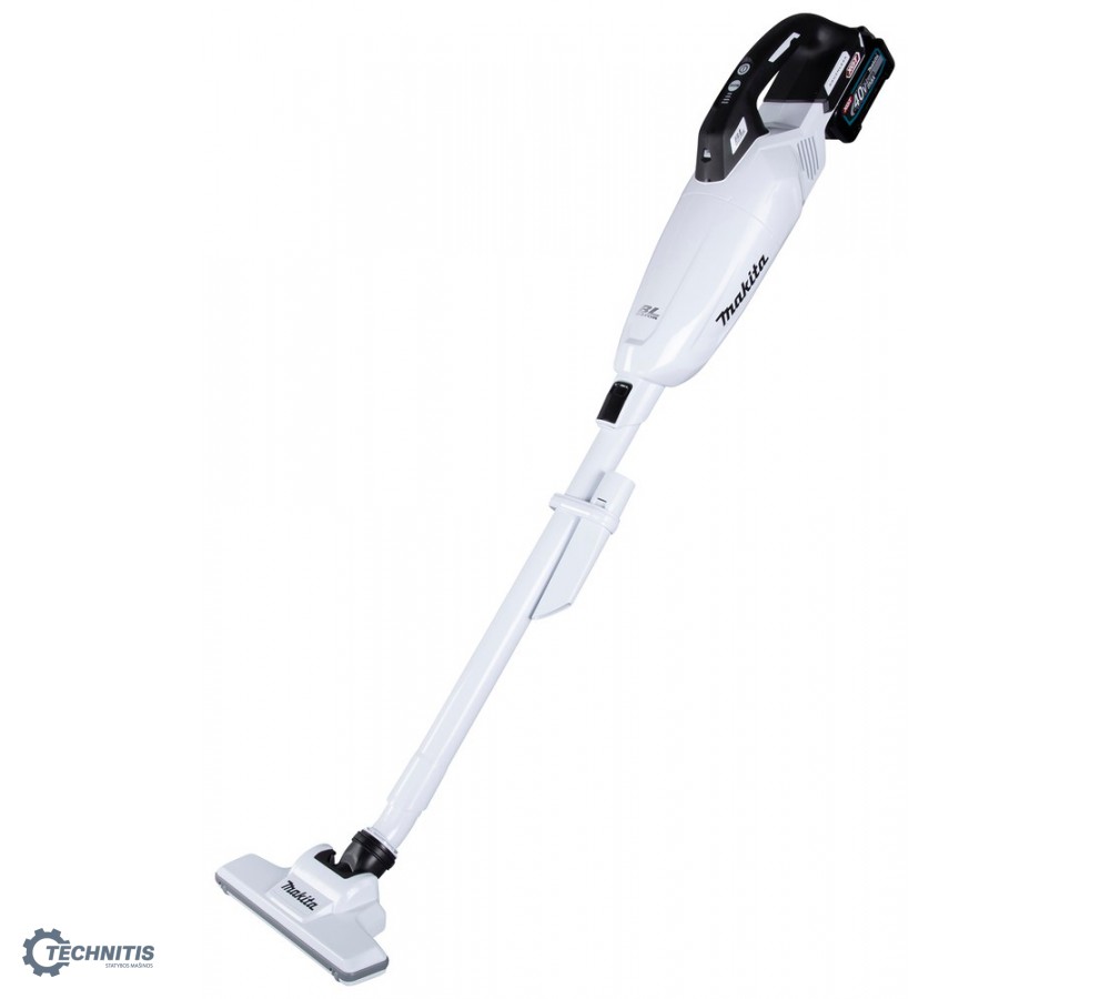 Makita CL001GD220 XGT siurblys baltas 2x2.5 Ah